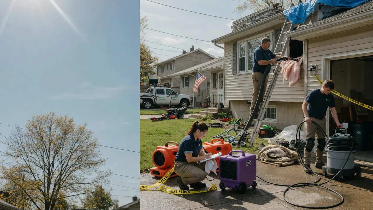 Emergency Water Removal in Harrison, OH near me